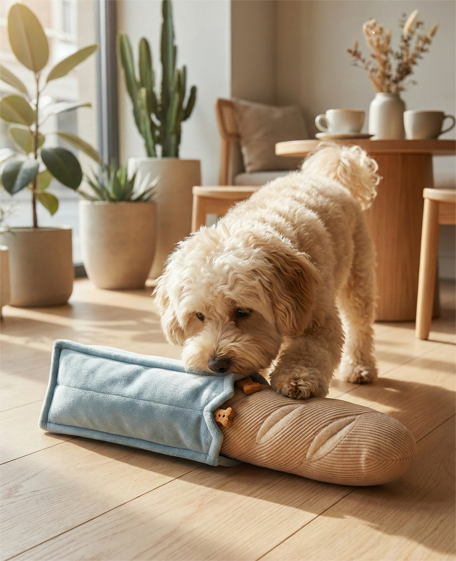 Baguette Buddy — Interactive Snuffle & Enrichment Toy for Dogs