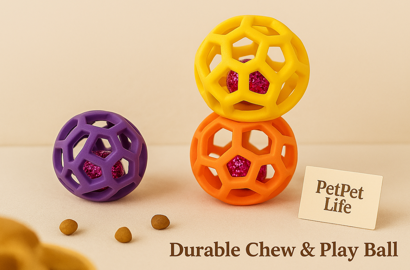 Durable Chew & Play Ball x1