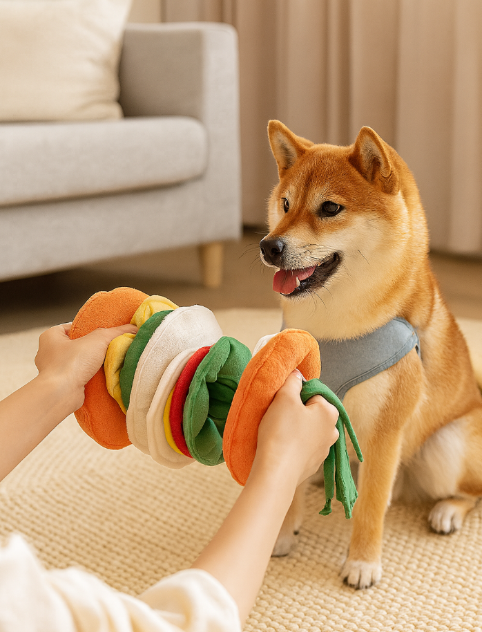 Interactive Gourmet Snuffle Burger