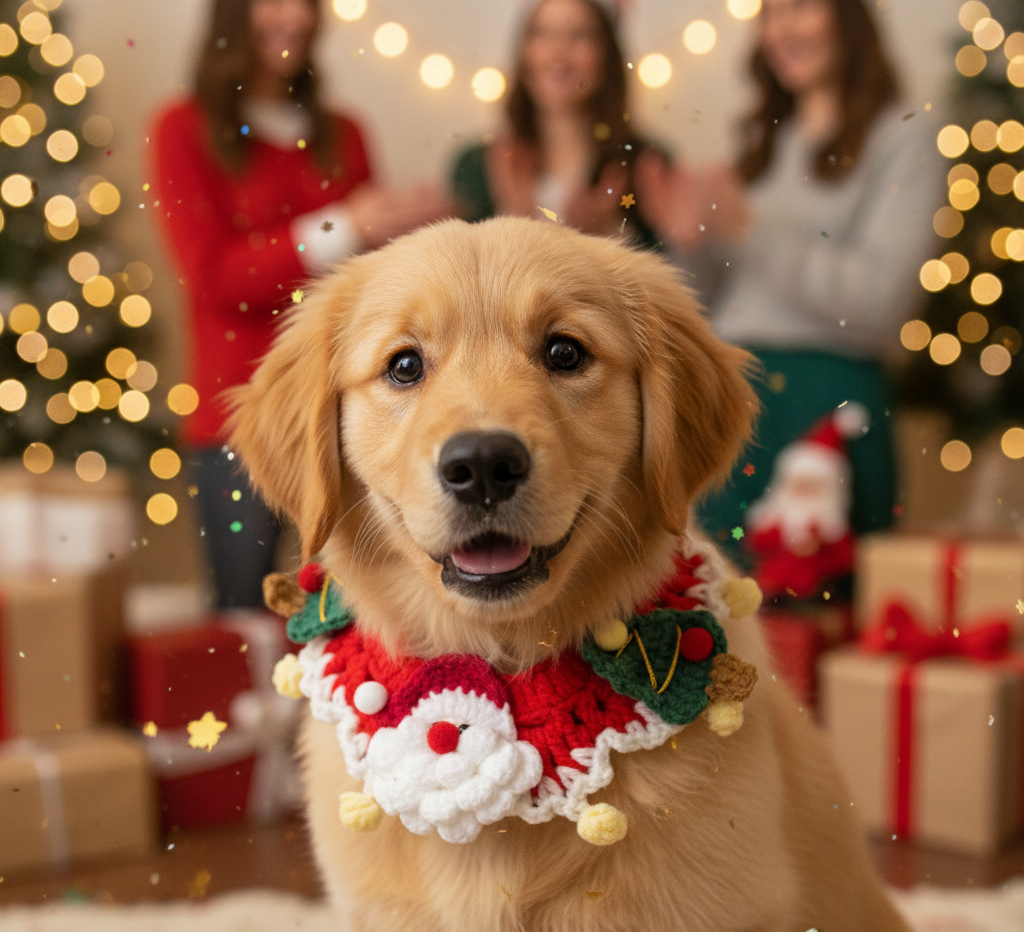 Santa Paws Christmas Collar