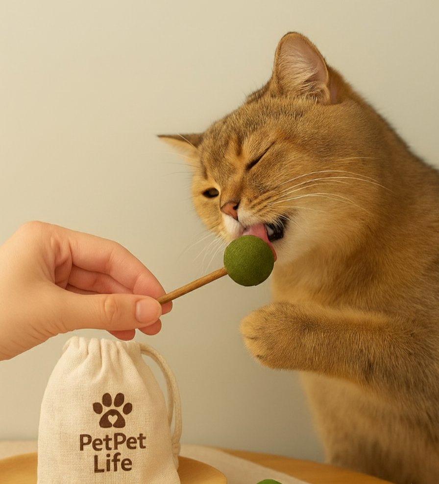 Catnip Lollipop Chew Stick