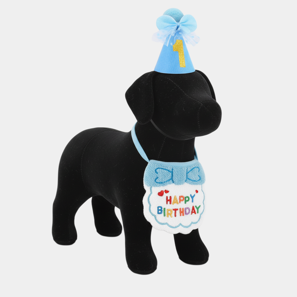 Pet Birthday Outfit Set