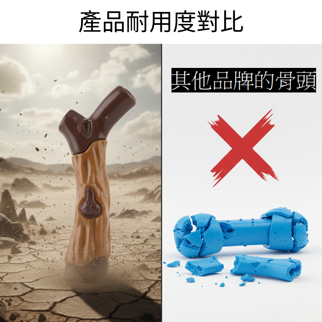 Wagtastic 仿真樹枝耐咬潔牙棒