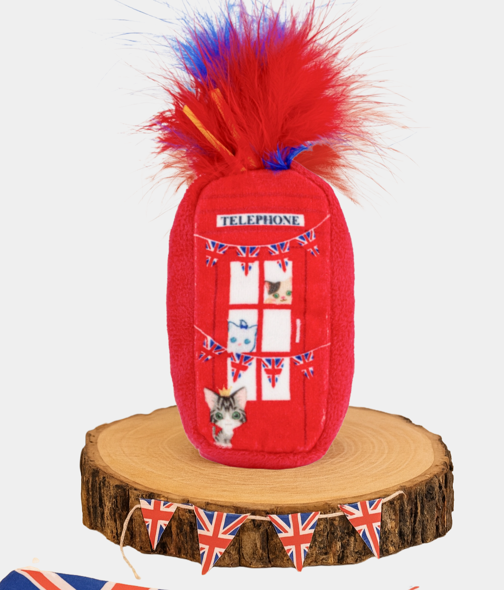 PetLondon - British Red Telephone Box Cat Toy