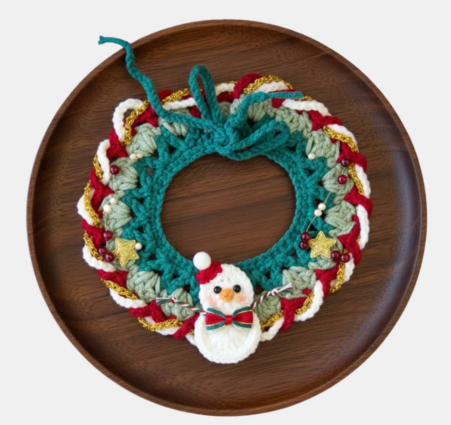 Snowman Joy Christmas Collar