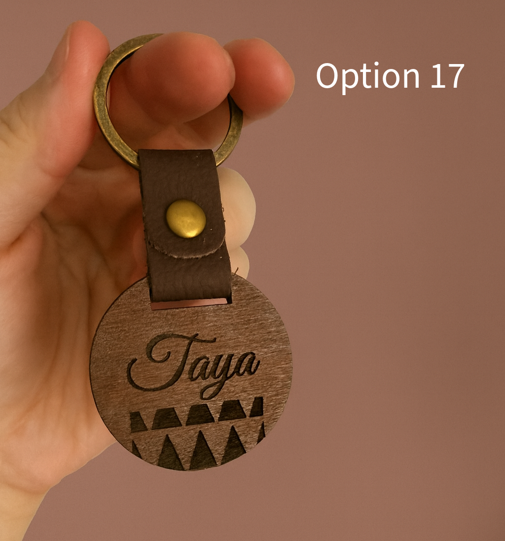 Personalised Wooden Pet Tag
