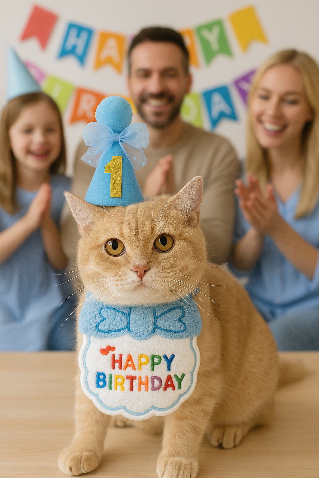 Pet Birthday Outfit Set