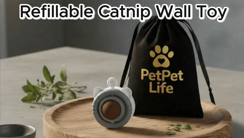 Refillable Catnip Wall Toy