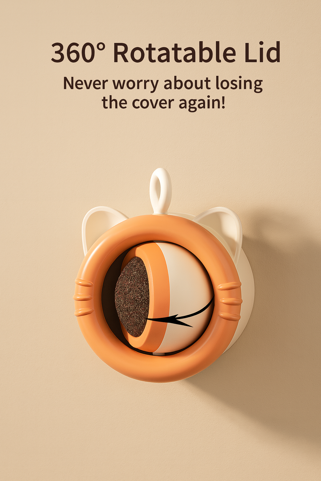 Refillable Catnip Wall Toy