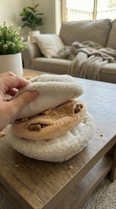 【 塞納河畔的午後 】巨型馬卡龍藏食玩具