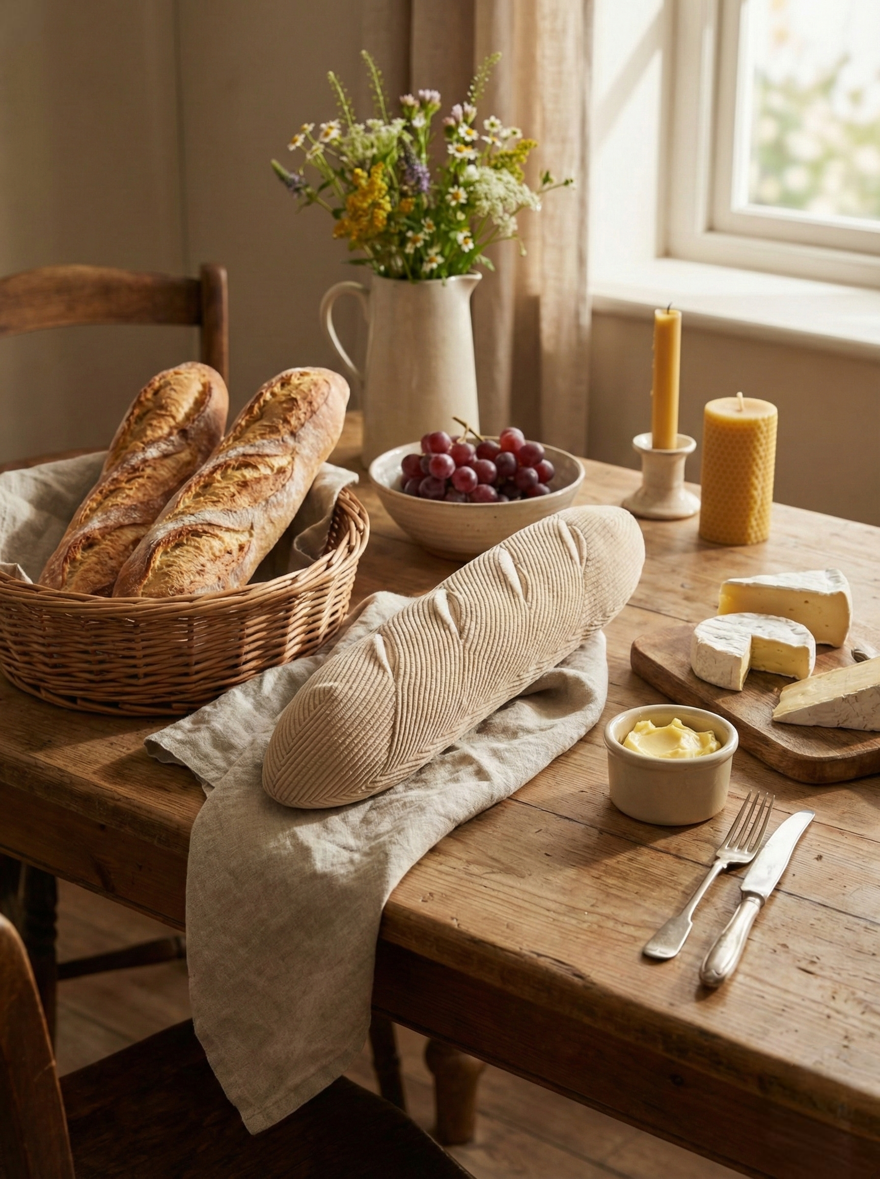 【 塞納河畔的午後 】法式長棍法包藏食玩具