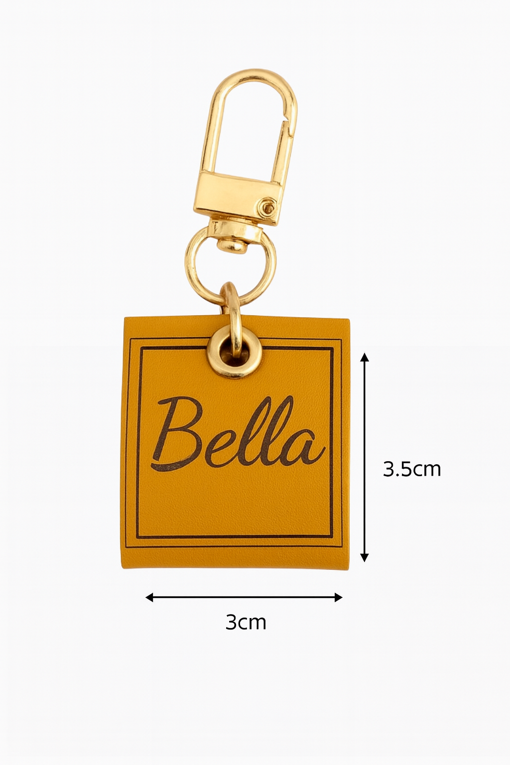 Personalised PU Leather Pet Tag
