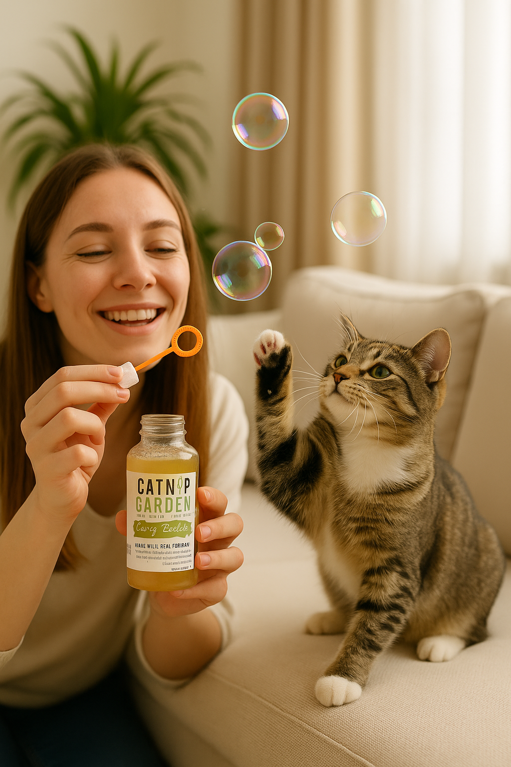 Catnip Garden Bubbles 148ml