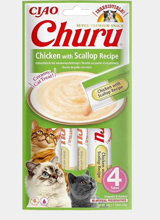 Ciao Churu Sticks 14g x4 (Flavour may vary depending on availability)