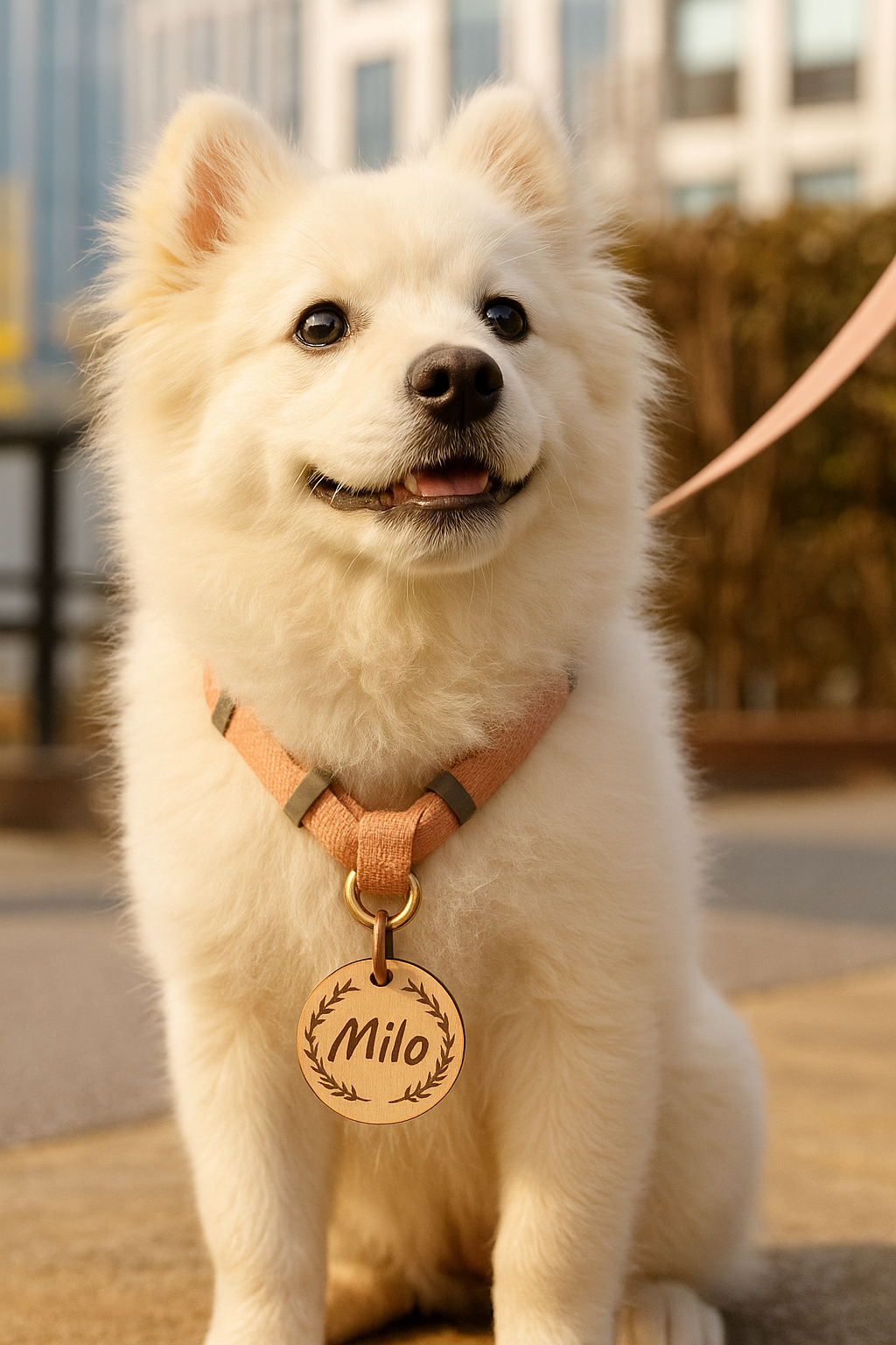 Personalised Wooden Pet Tag
