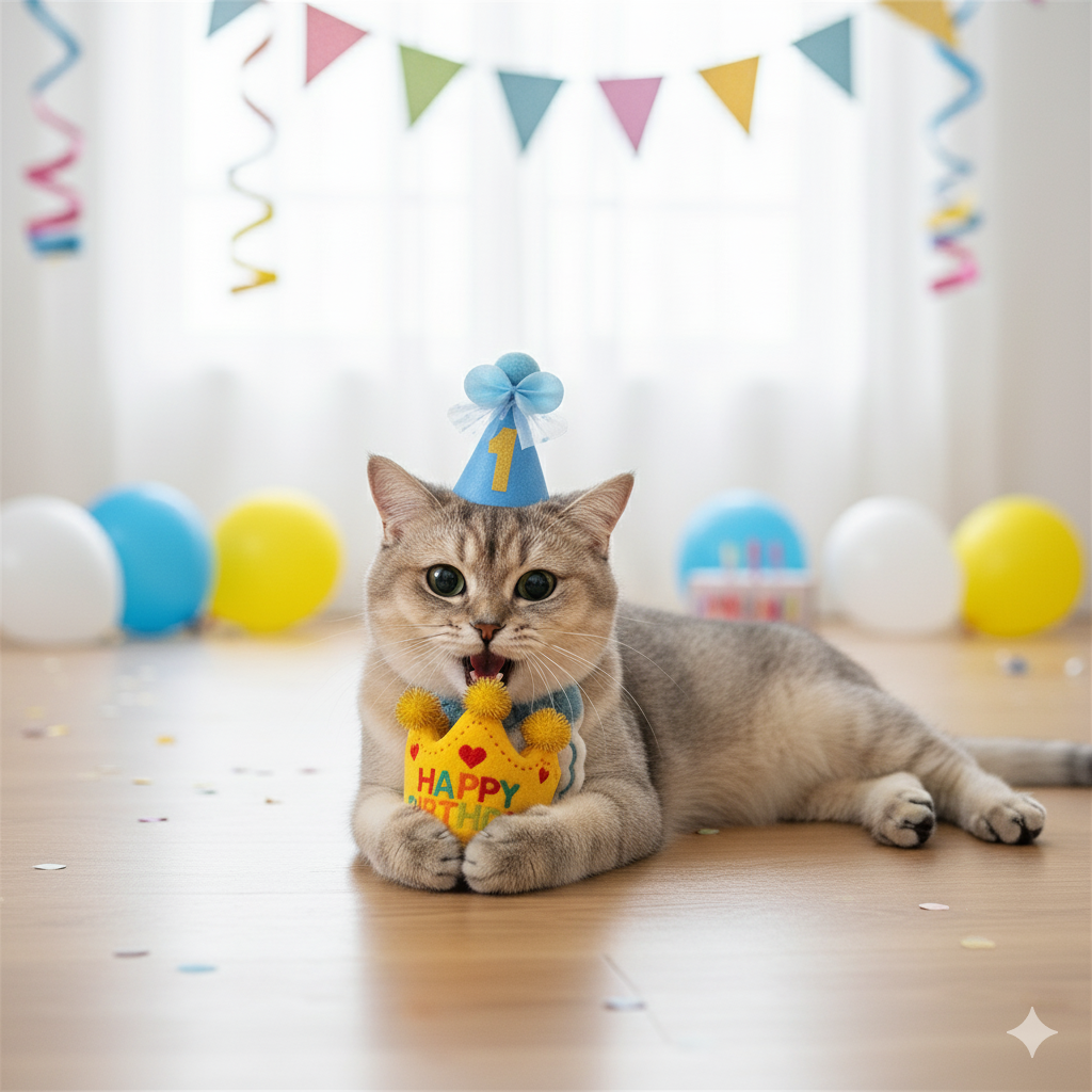Catnip Birthday Crown