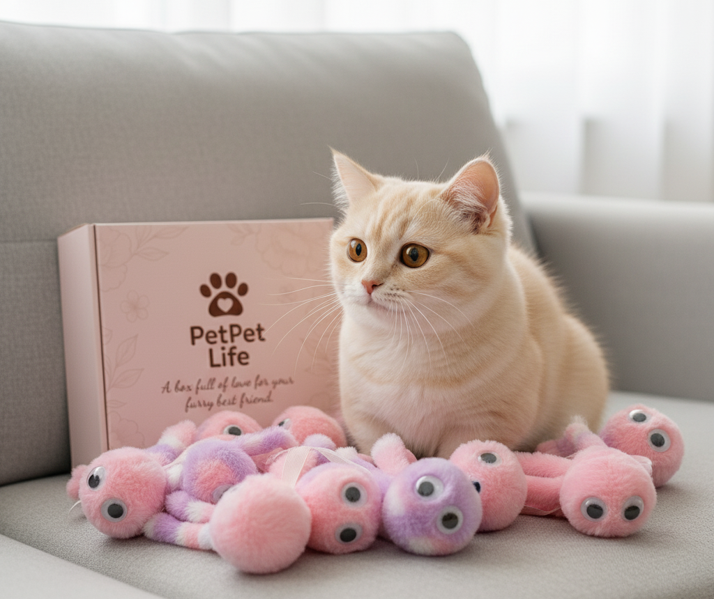 Puffie Pods – Catnip Sea Friends (Set of 3)