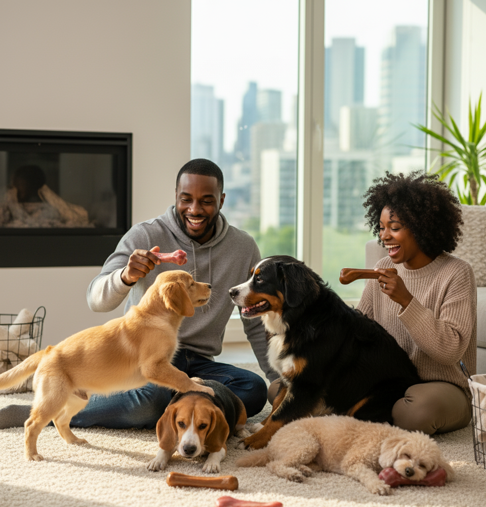 Gourbone Signature Chew Bone – Beef-flavoured