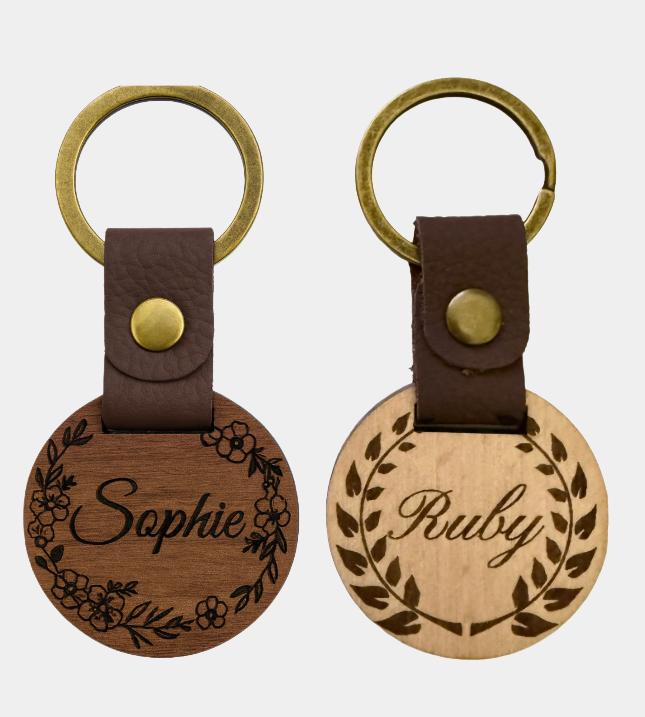Personalised Wooden Pet Tag