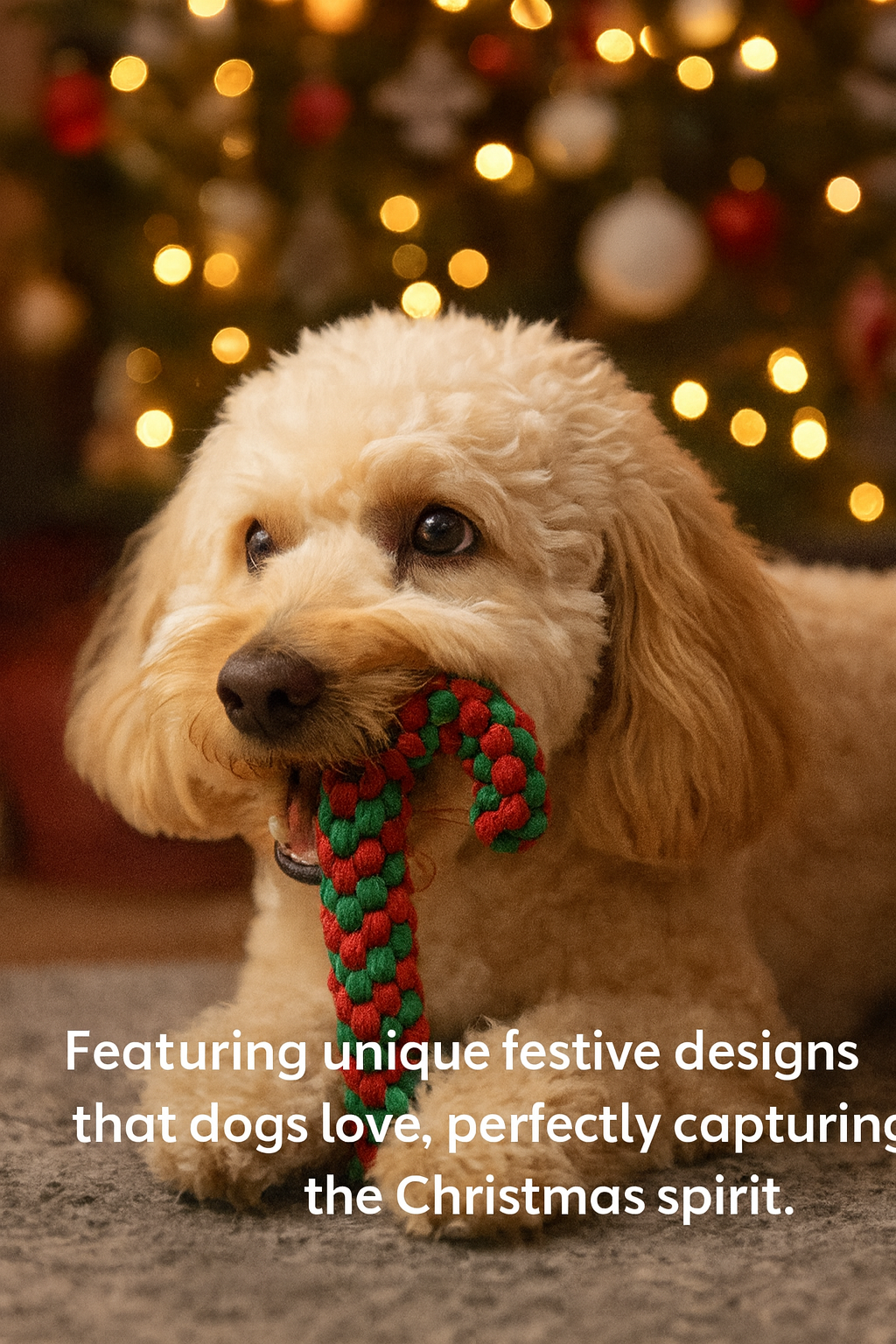 🎄 8-Piece Christmas Dog Toy Bundle