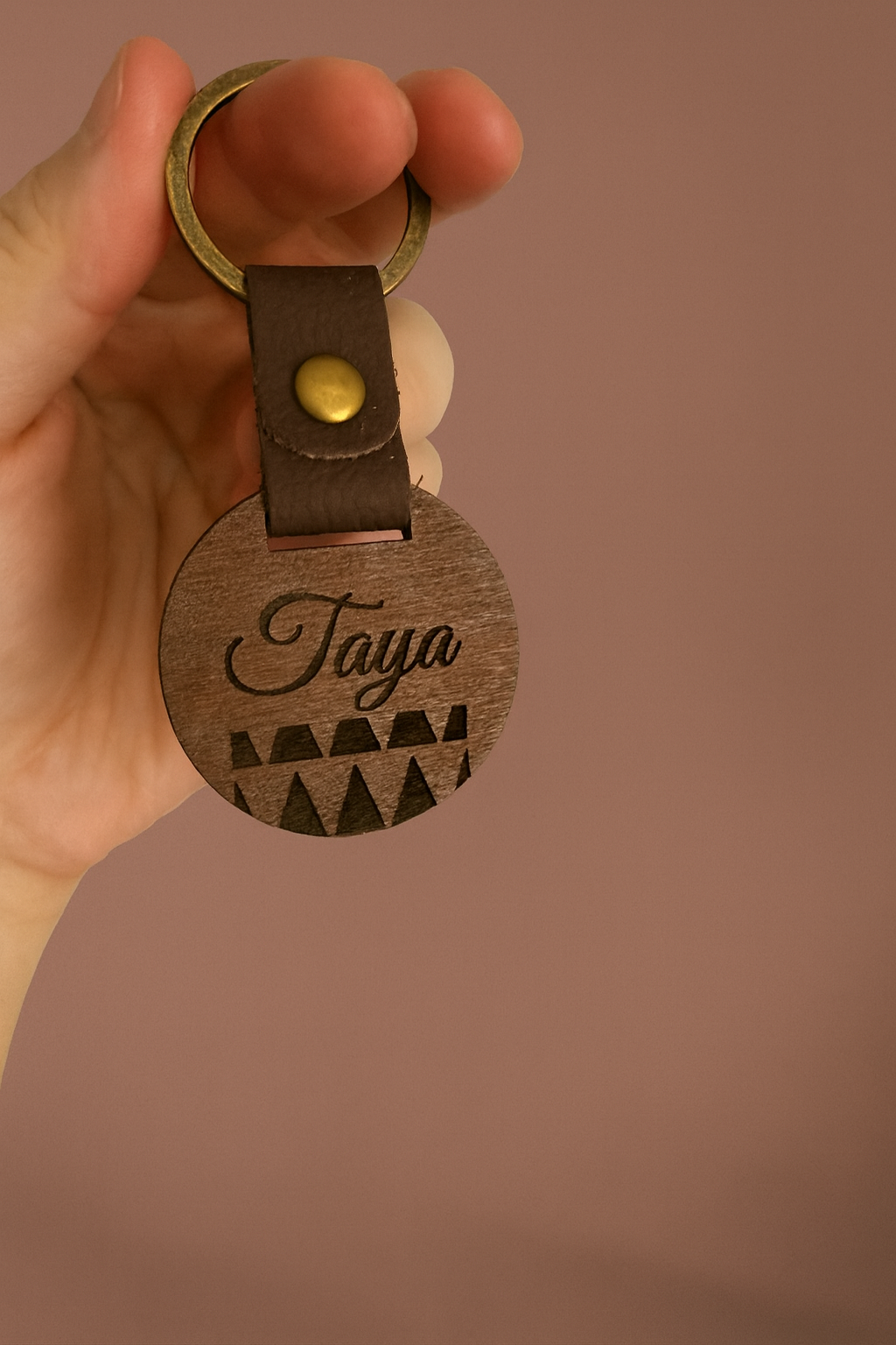 Personalised Wooden Pet Tag