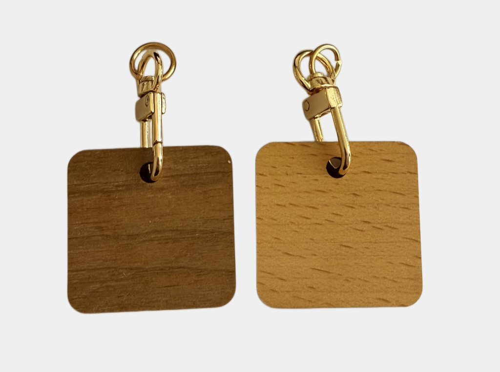 Pawfect Wooden Tag